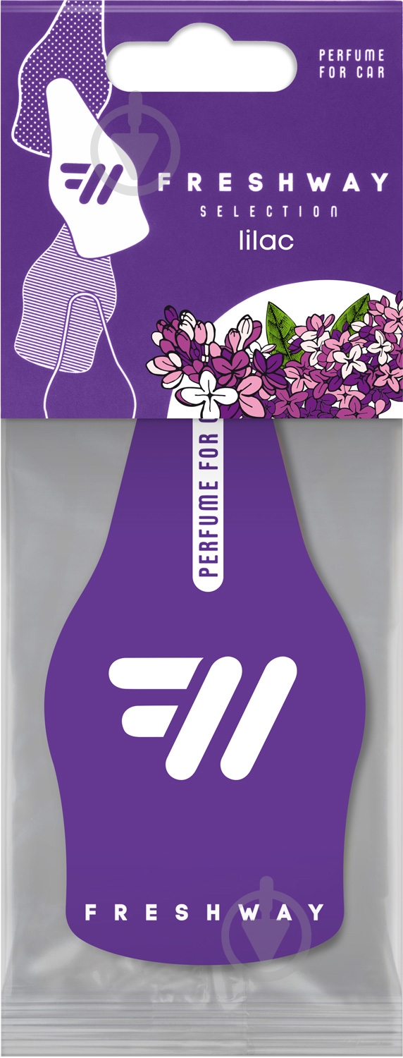 Ароматизатор подвесной FRESHWAY Selection Lilac - фото 1 Ароматизатор подвесной FRESHWAY Selection Lilac - фото 1