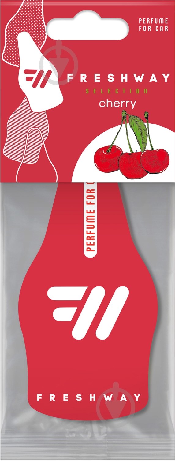 Ароматизатор подвесной FRESHWAY Selection Cherry - фото 1