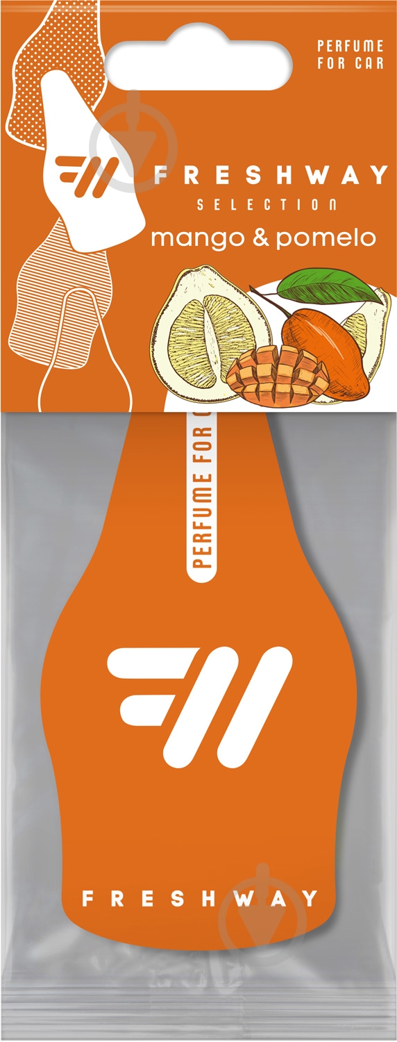 Ароматизатор подвесной FRESHWAY Selection Mango & Pomelo - фото 1