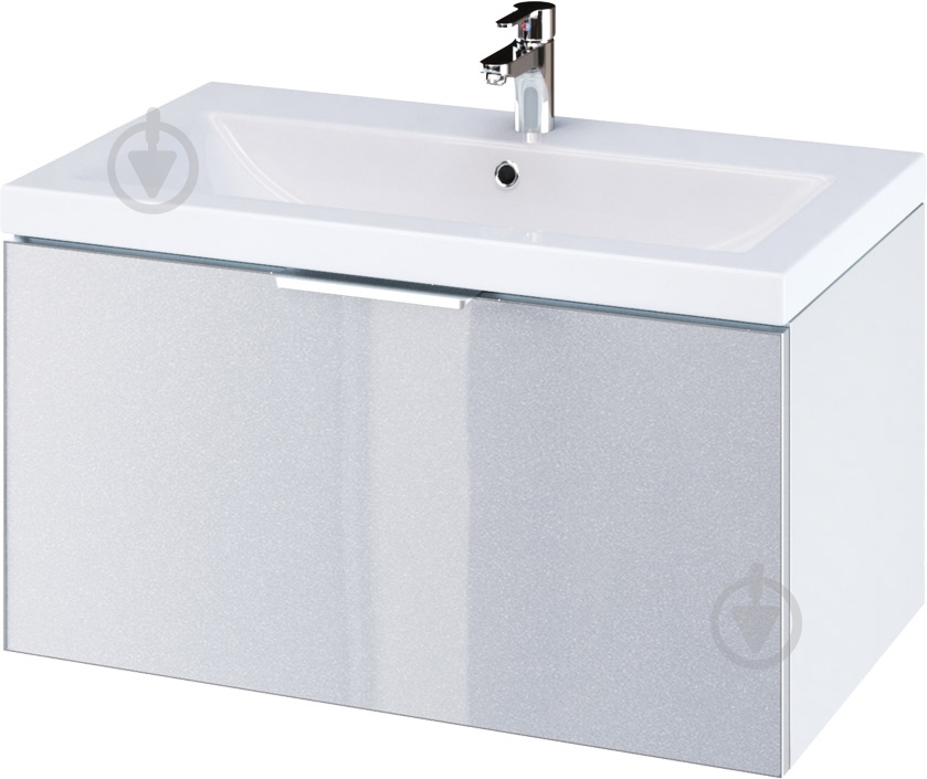 Тумба подвесная Cersanit Stillo 80 под умывальник Como 80 - фото 1