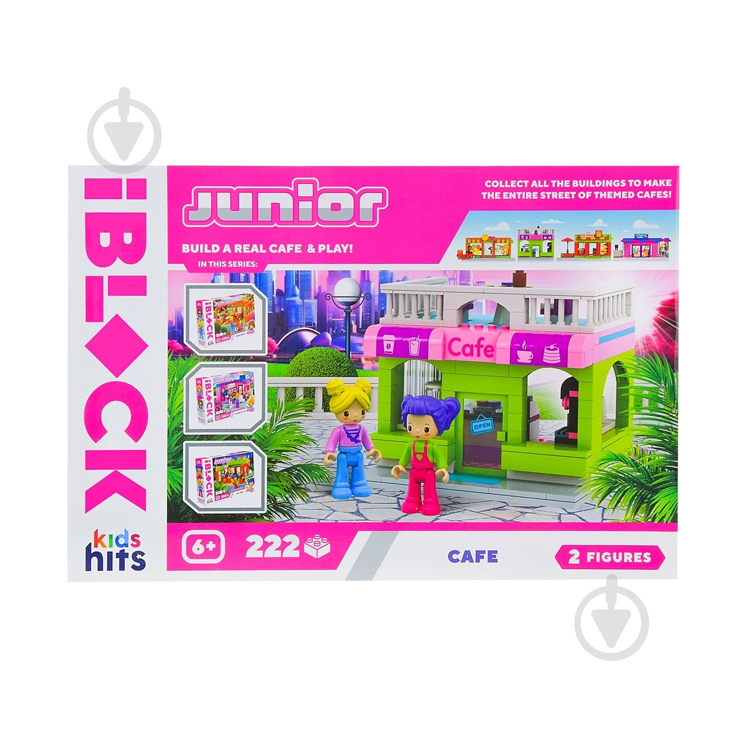 Конструктор Iblock Kids Hits JUNIOR 222 детали KH08/003/4 - фото 3 Конструктор Iblock Kids Hits JUNIOR 222 детали KH08/003/4 - фото 3