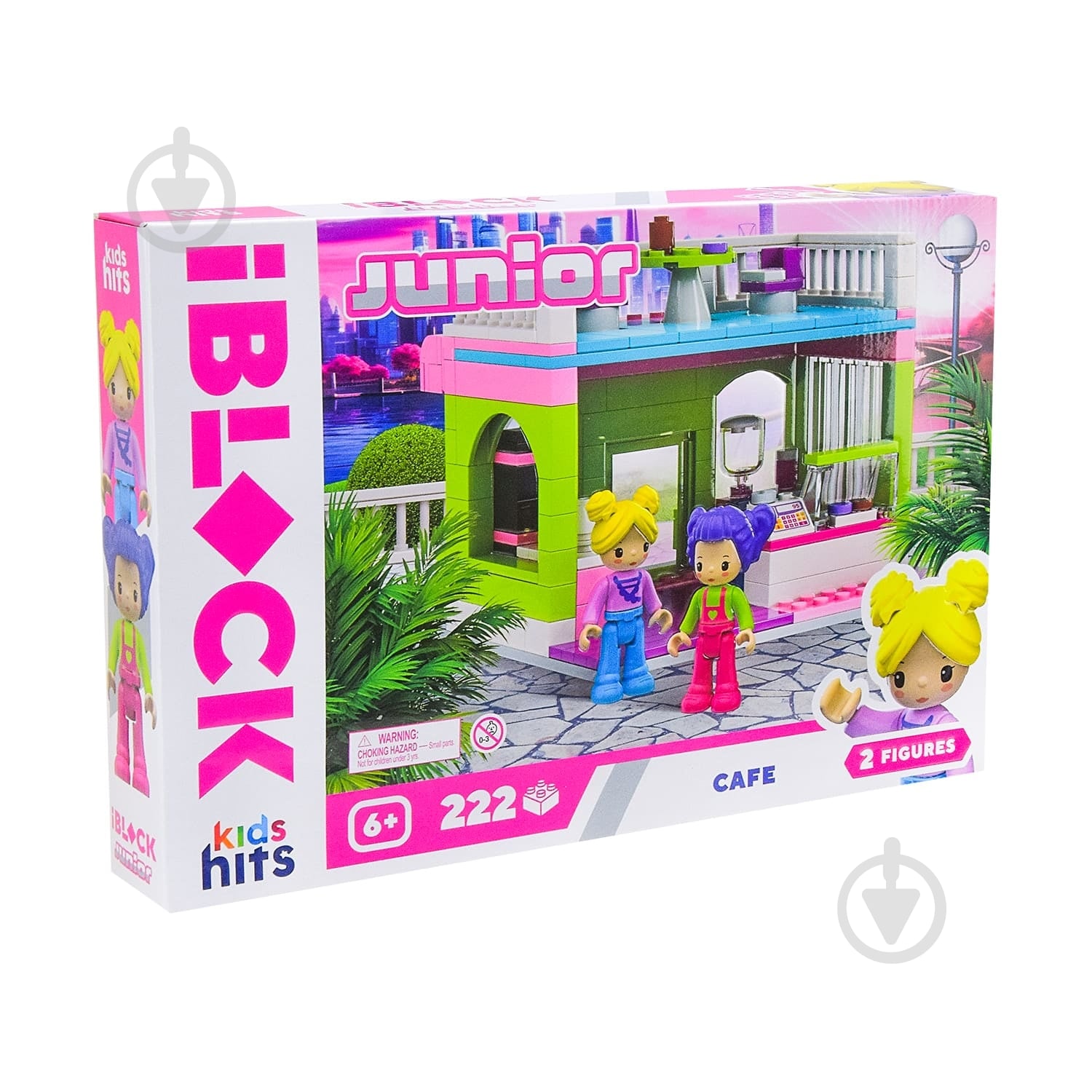 Конструктор Iblock Kids Hits JUNIOR 222 детали KH08/003/4 - фото 1 Конструктор Iblock Kids Hits JUNIOR 222 детали KH08/003/4 - фото 1