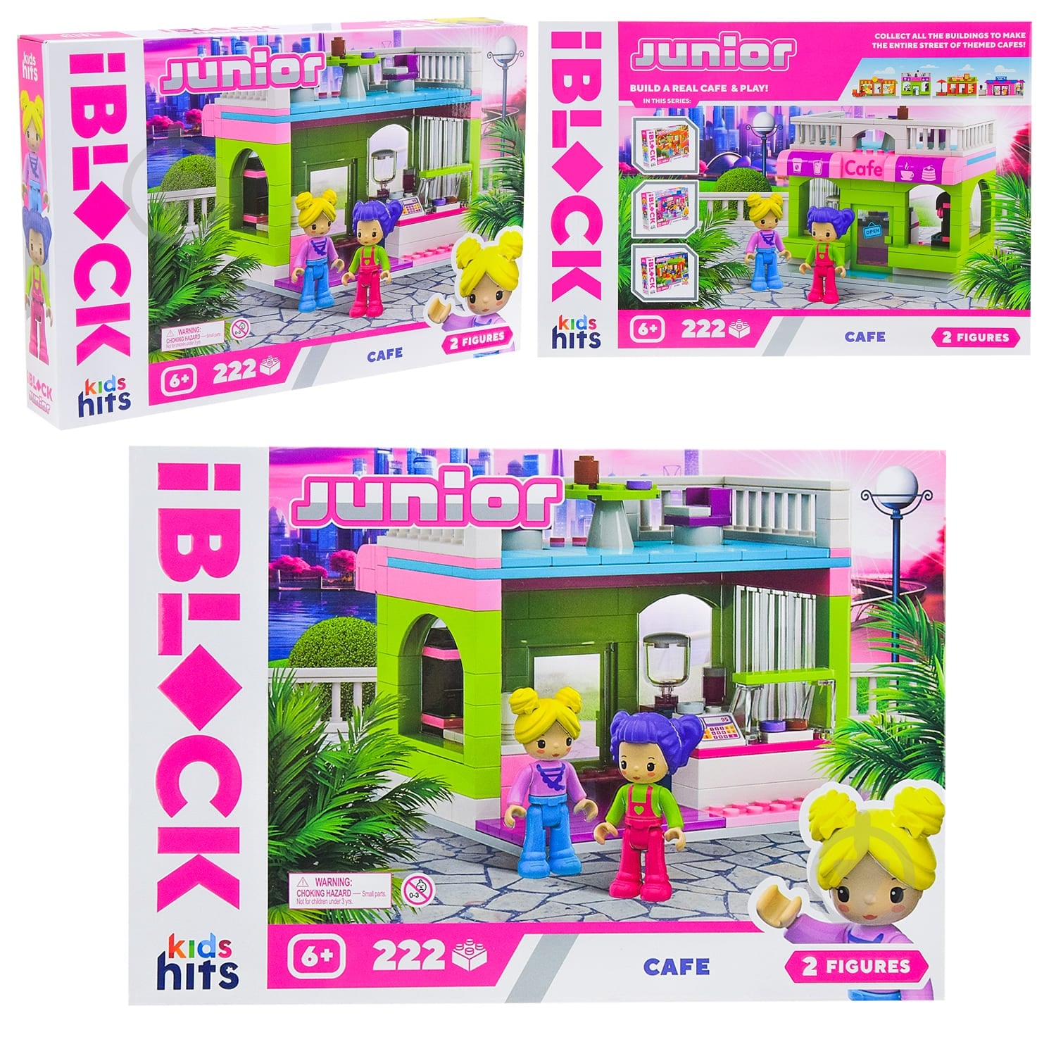 Конструктор Iblock Kids Hits JUNIOR 222 детали KH08/003/4 - фото 4 Конструктор Iblock Kids Hits JUNIOR 222 детали KH08/003/4 - фото 4