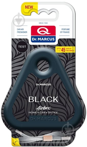 Ароматизатор подвесной Dr. Marcus Airbox Черный - фото 1 Ароматизатор подвесной Dr. Marcus Airbox Черный - фото 1