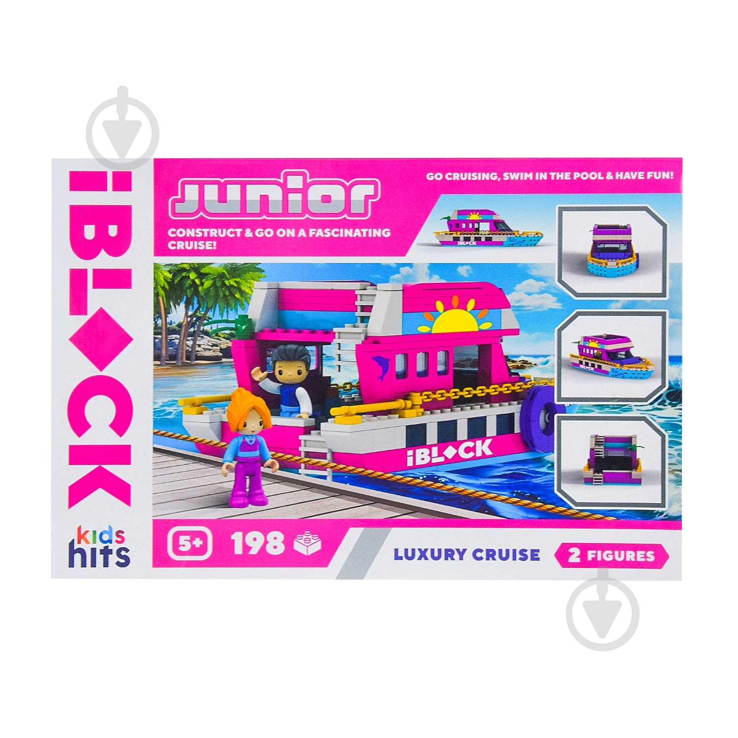 Конструктор Iblock Kids Hits JUNIOR 198 деталей KH08/006/3 - фото 2 Конструктор Iblock Kids Hits JUNIOR 198 деталей KH08/006/3 - фото 2