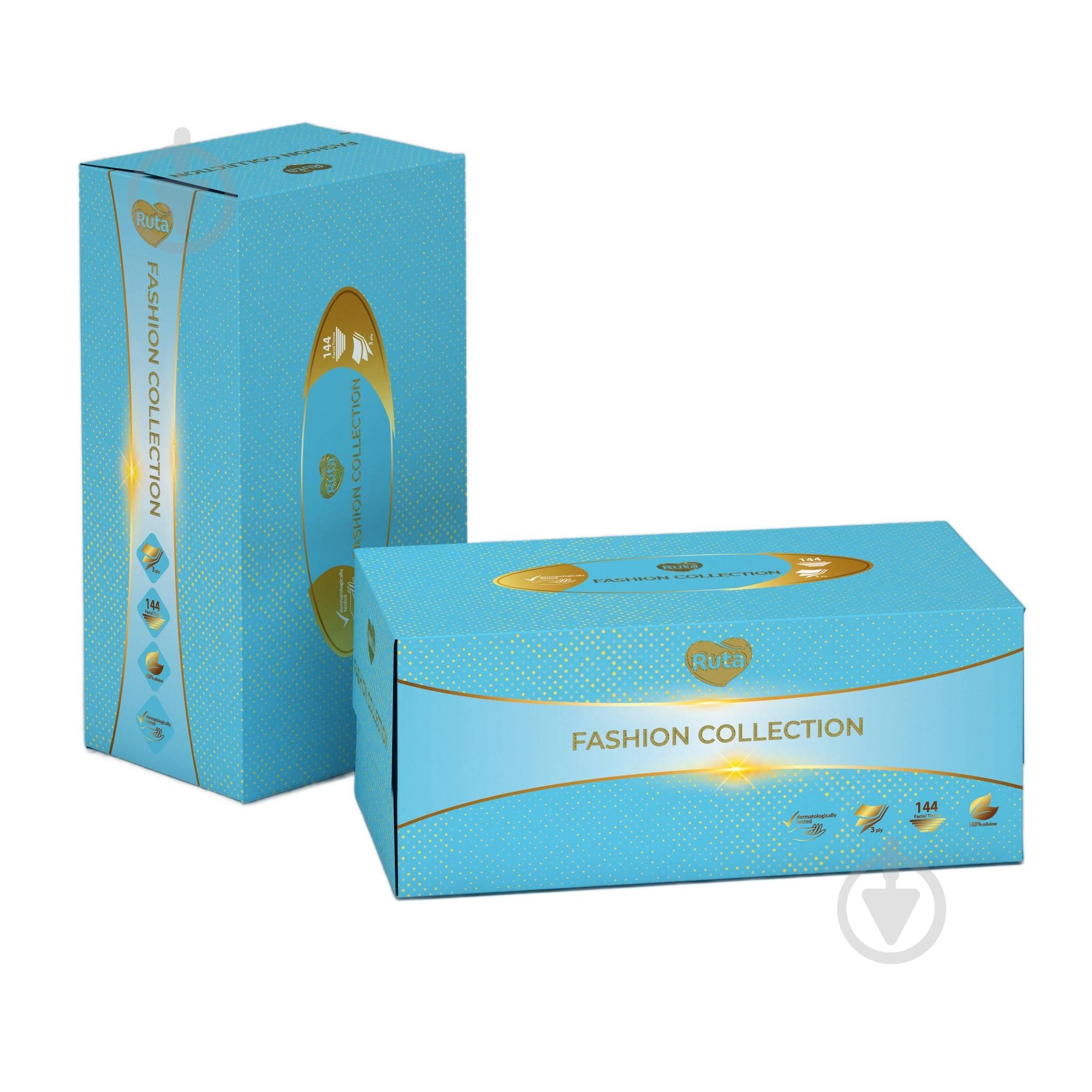 Серветки гігієнічні у коробці Ruta 144 шт. - фото 1 Серветки гігієнічні у коробці Ruta 144 шт. - фото 1