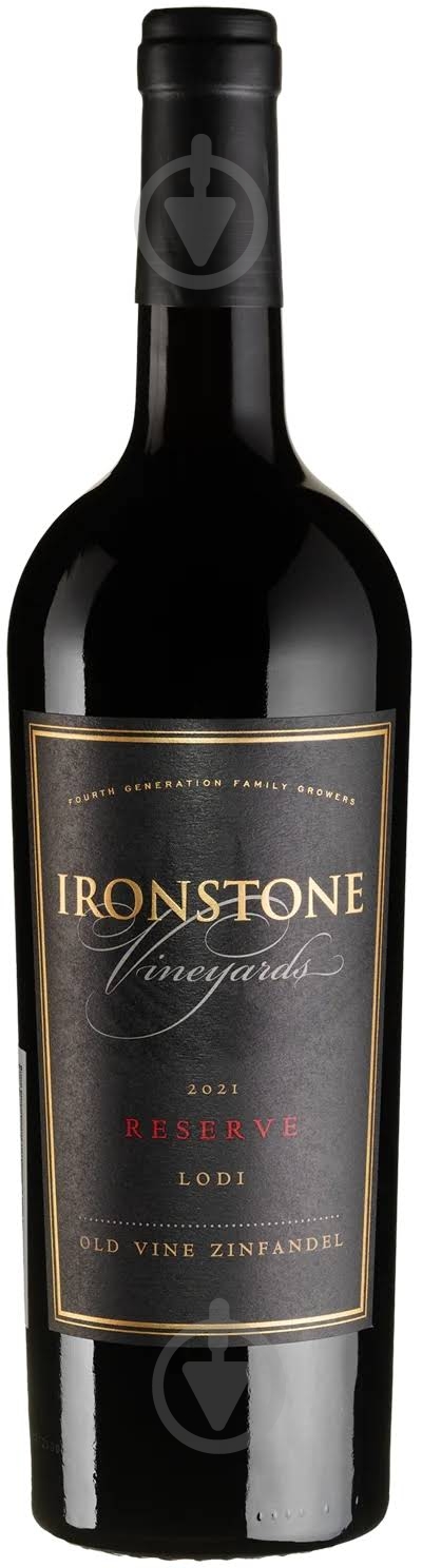 Вино Reserve Old Vine Zinfandel 2021 0,75 л - фото 1
