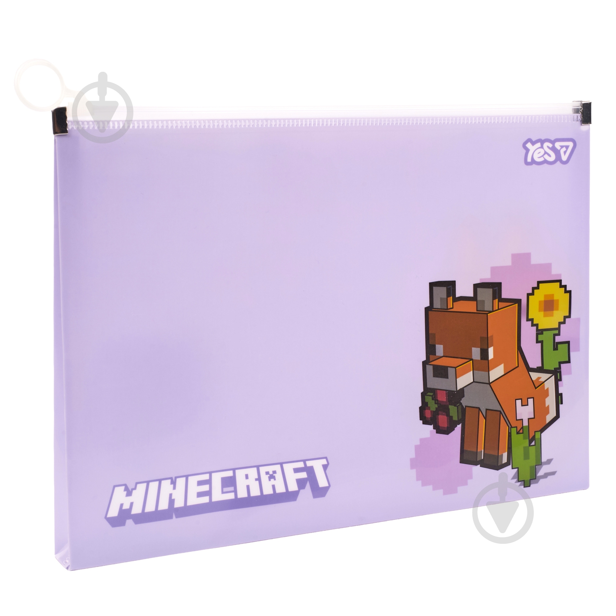 Папка-конверт на молнии B5 Minecraft Spring YES - фото 1 Папка-конверт на молнии B5 Minecraft Spring YES - фото 1