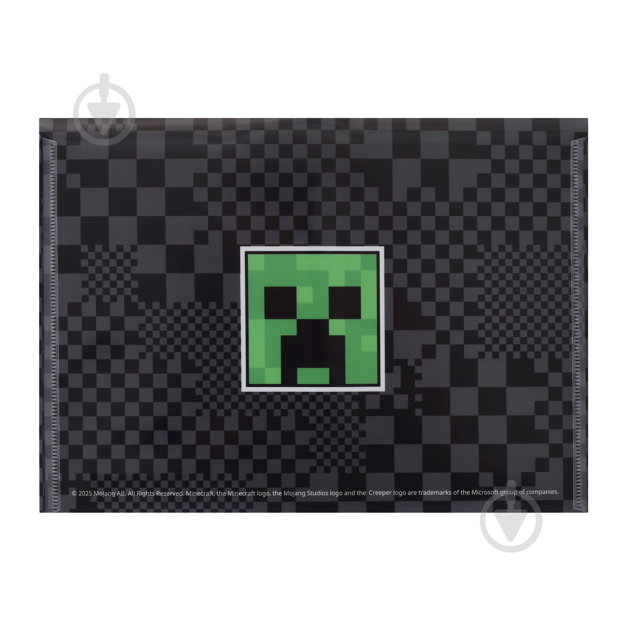 Папка-конверт на кнопці B5 Minecraft Creeper YES - фото 4 Папка-конверт на кнопці B5 Minecraft Creeper YES - фото 4