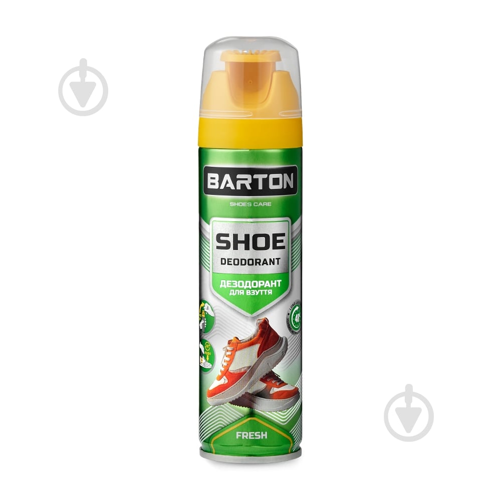 Дезодорант для обуви BARTON Fresh бесцветный 150 мл - фото 1