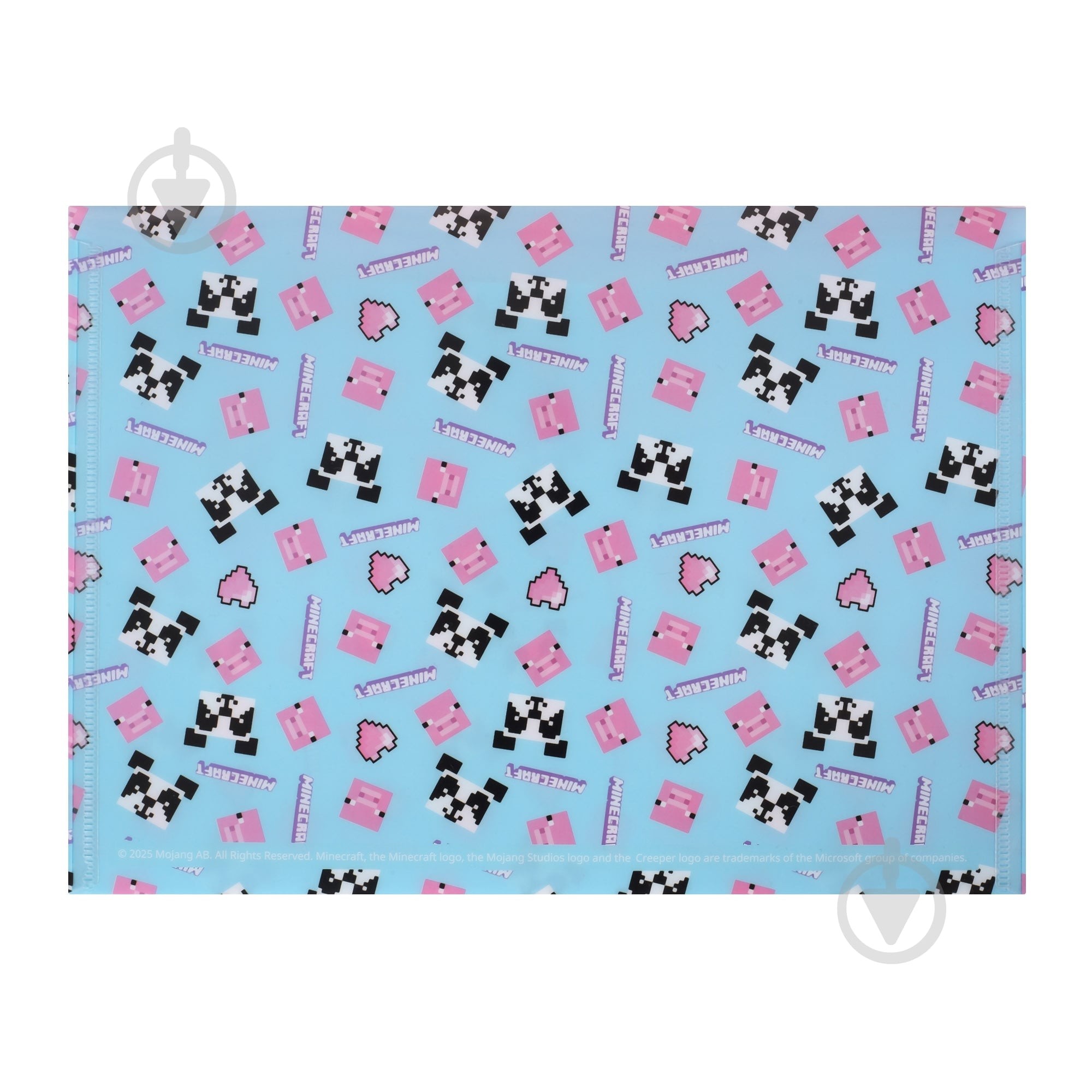 Папка-конверт на кнопке B5 Minecraft Spring YES - фото 4