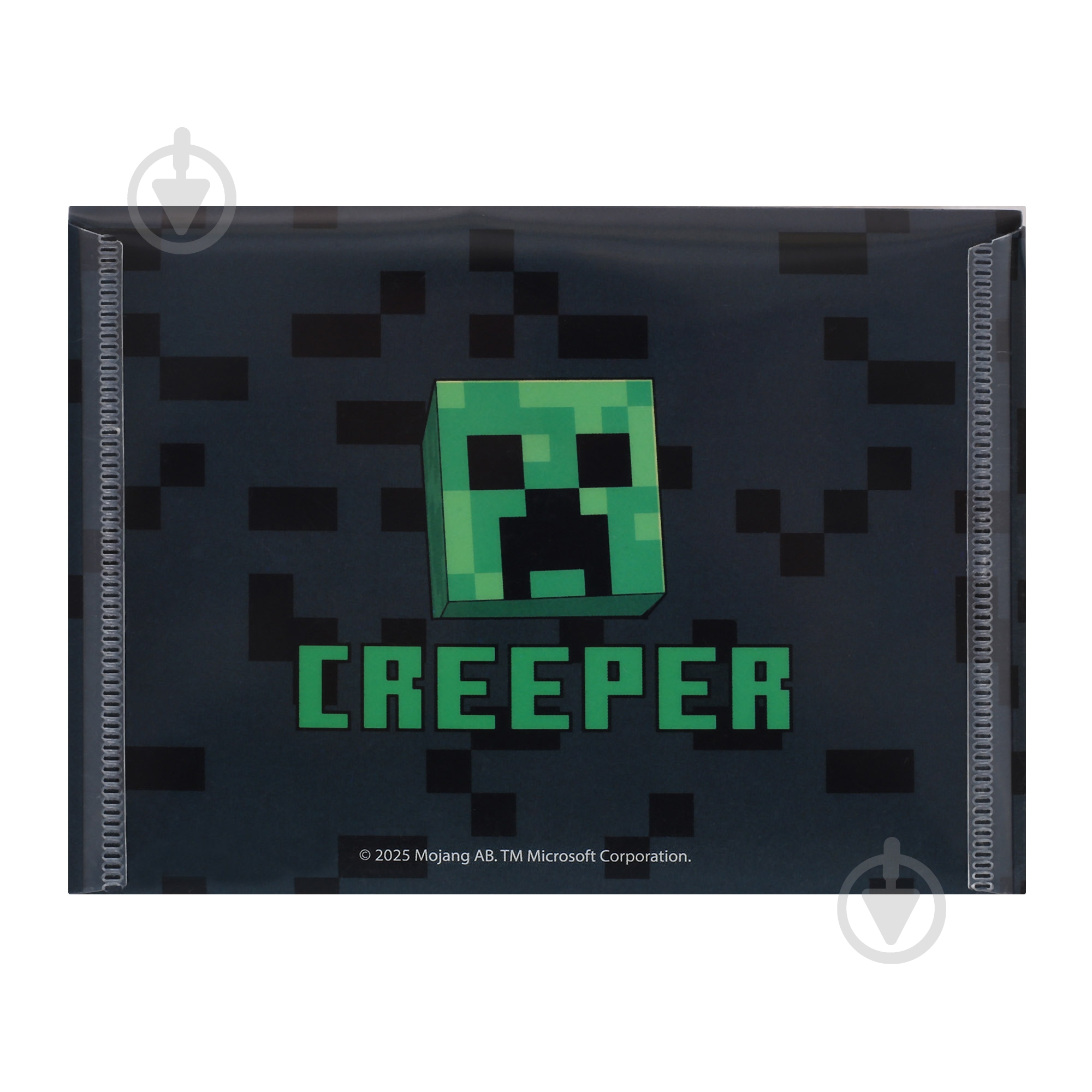 Папка-конверт на кнопке B7 Minecraft Creepers YES - фото 4