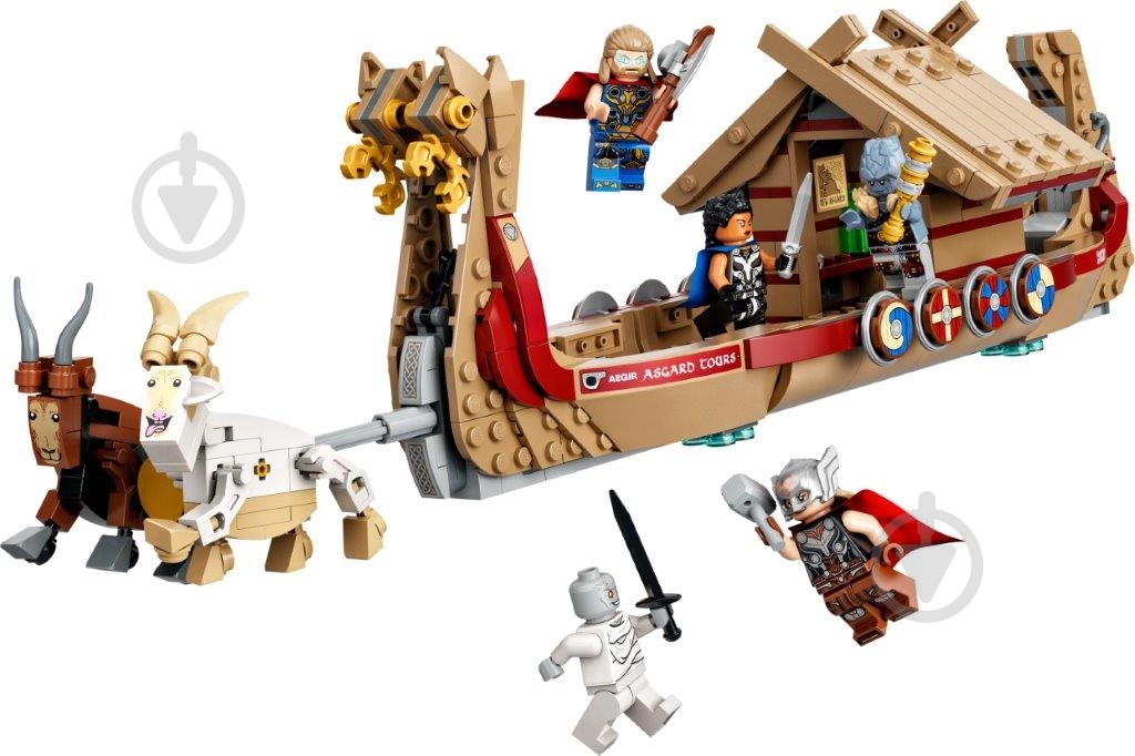 Конструктор LEGO Super Heroes Marvel Козий драккар 76208 - фото 3 Конструктор LEGO Super Heroes Marvel Козий драккар 76208 - фото 3