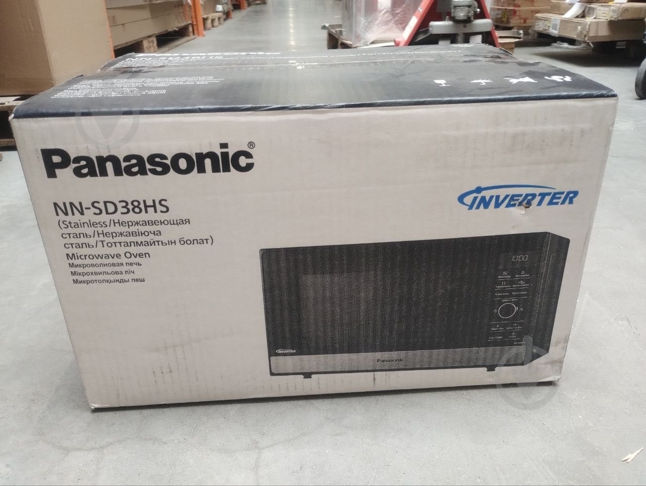 УЦІНКА! Мікрохвильова піч Panasonic NN-SD38HSZPE (УЦ №3783) - фото 3