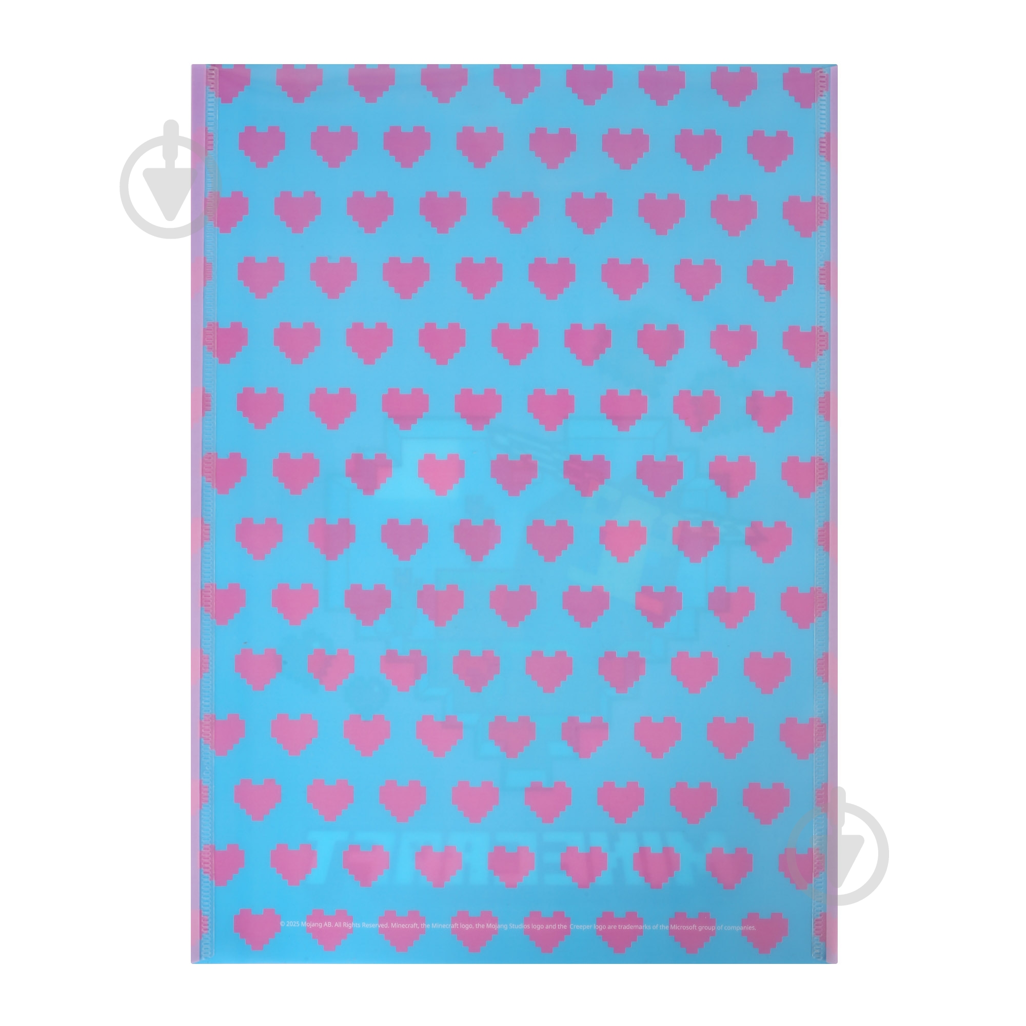 Папка-конверт на кнопке вертикальная А4 MinecraftSpring Bee YES - фото 4