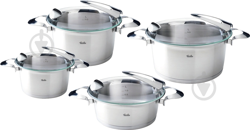 Набір каструль Fissler Solea 8 предметів - фото 1