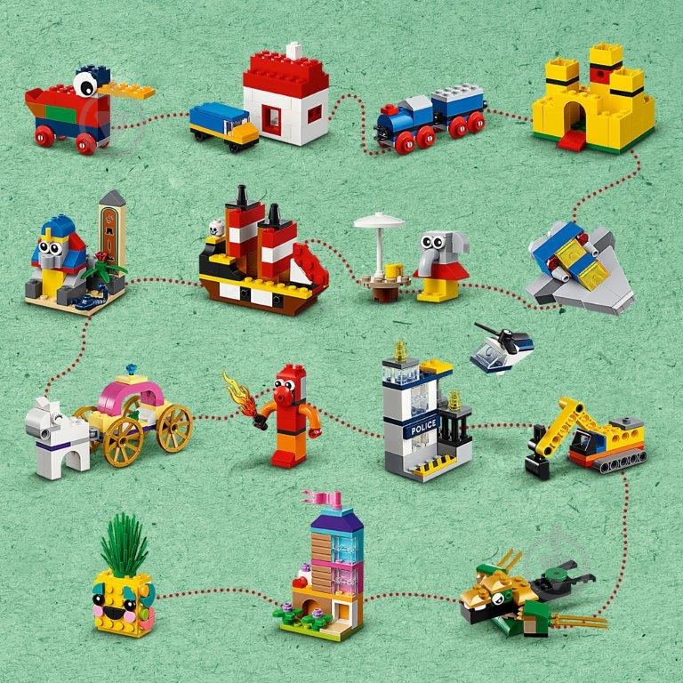 Конструктор LEGO Classic 90 лет игры 11021 - фото 7 Конструктор LEGO Classic 90 лет игры 11021 - фото 7