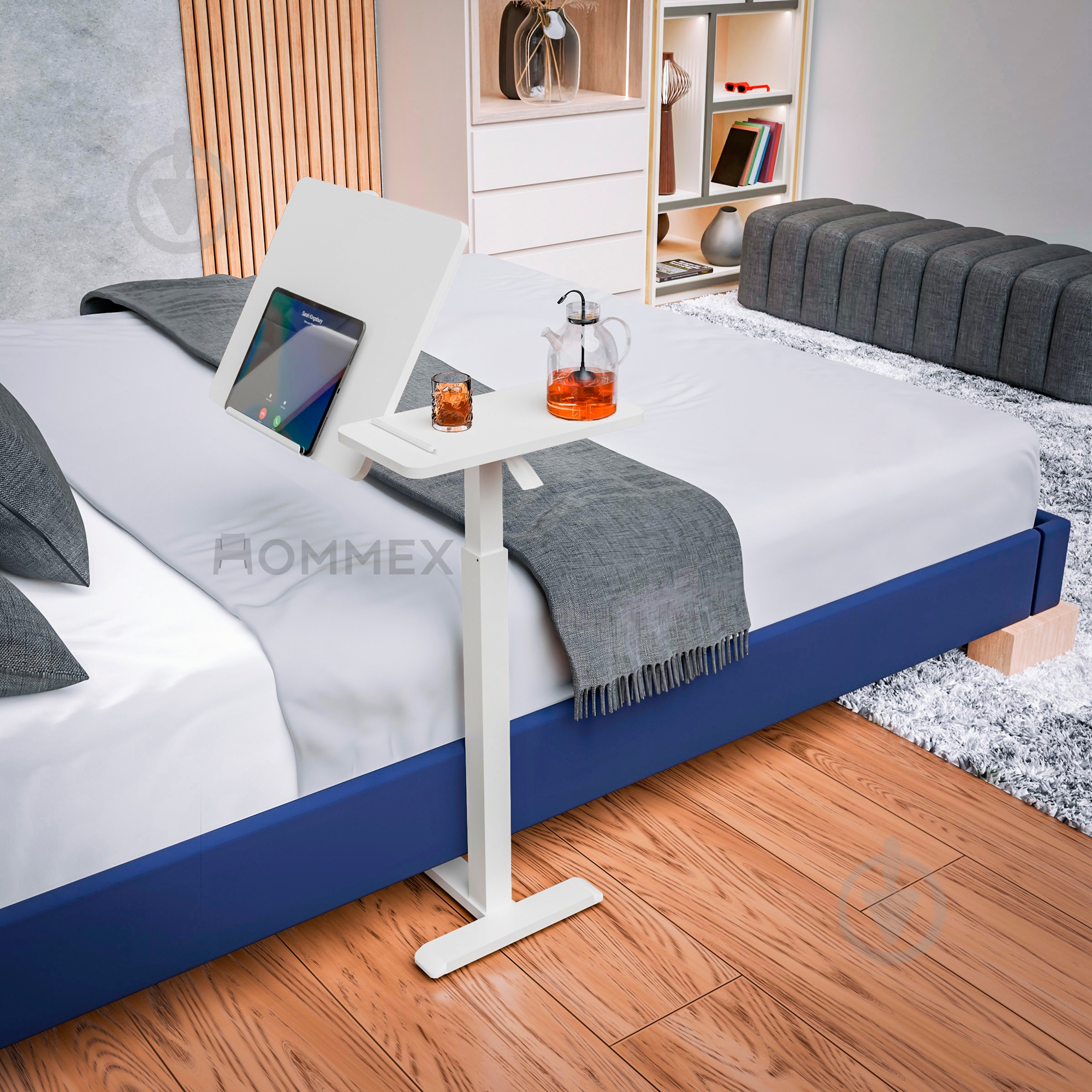 Стол Hommex Mobidesk Duo TH-010-2 White - фото 2 Стол Hommex Mobidesk Duo TH-010-2 White - фото 2