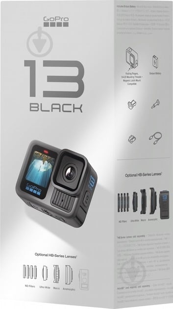 Экшн-камера GoPro HERO13 black (CHDHX-131-RW) - фото 11
