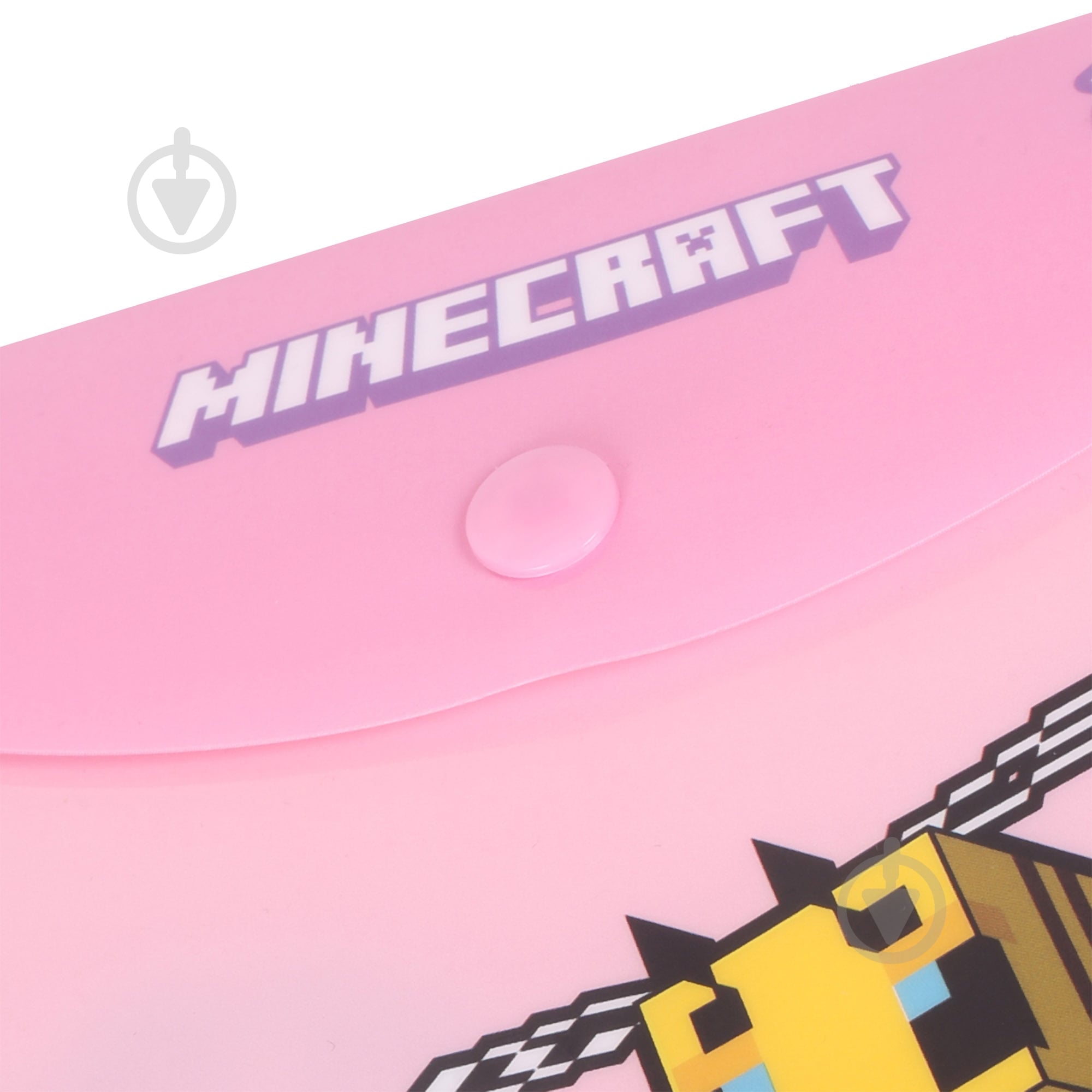 Папка-конверт на кнопке В6 Minecraft Spring YES - фото 2