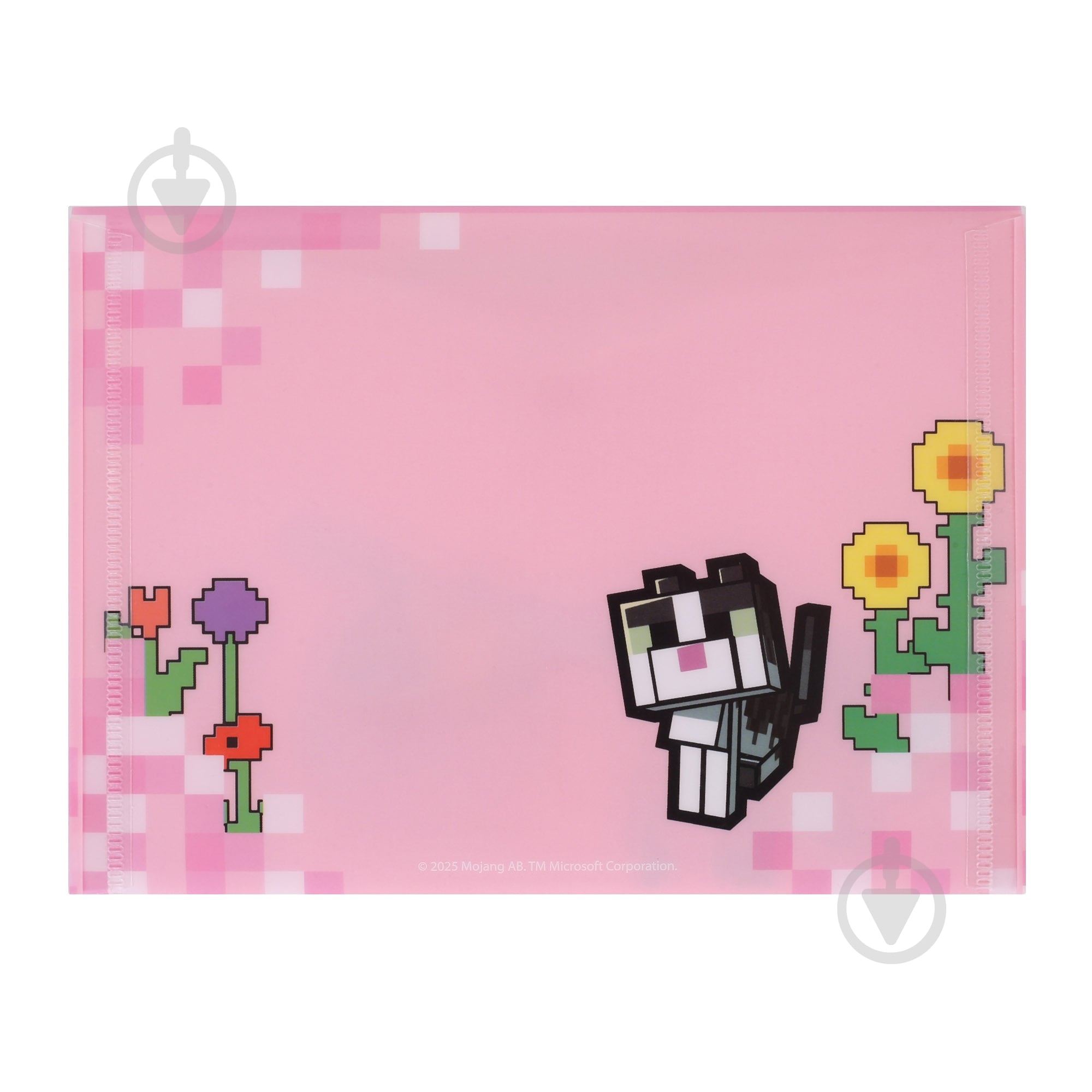 Папка-конверт на кнопке В6 Minecraft Spring YES - фото 4