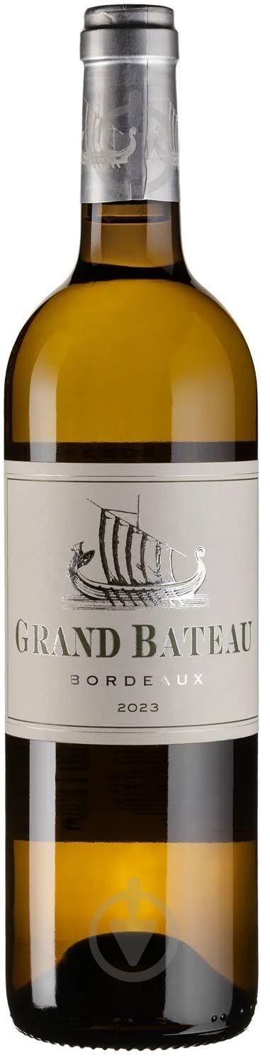 Вино Grand Bateau Blanc 2023 0,75 л - фото 1 Вино Grand Bateau Blanc 2023 0,75 л - фото 1