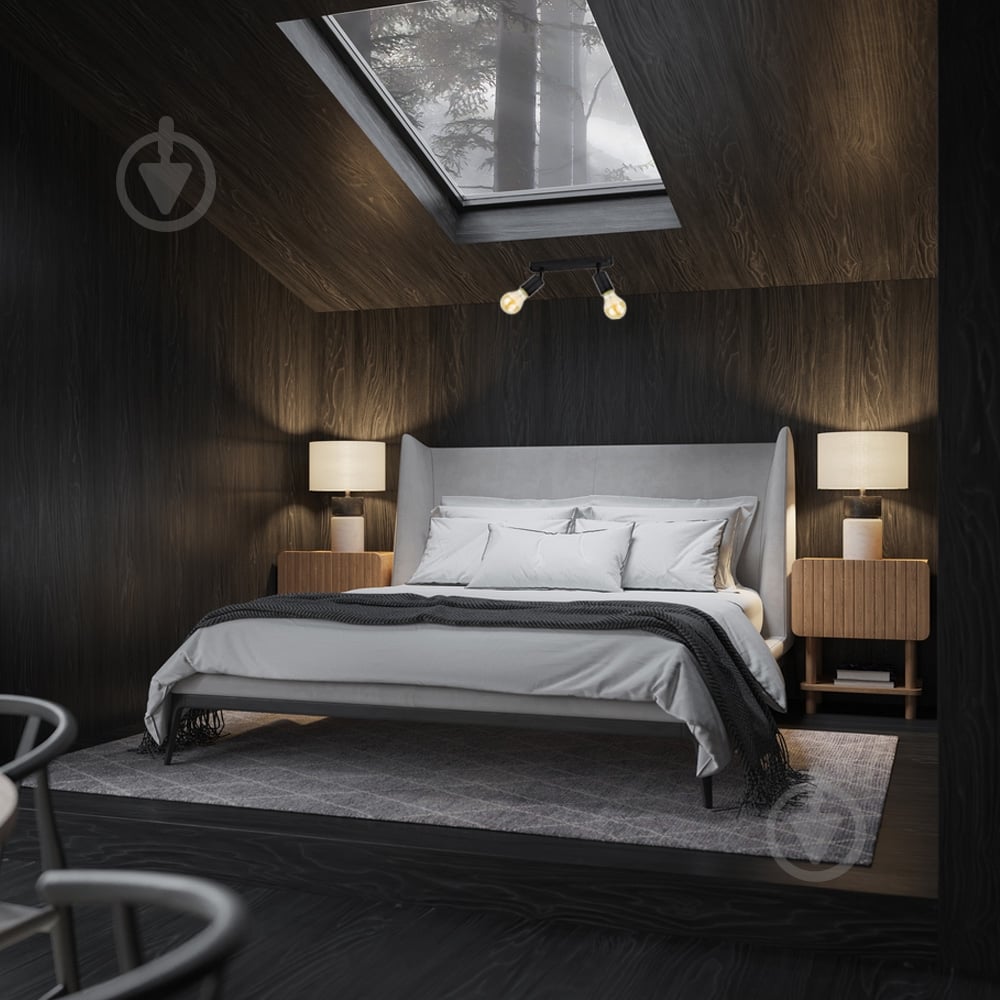 Спот Vio Concept LoMotive VC101-2 2x35 Вт E27 черный - фото 4