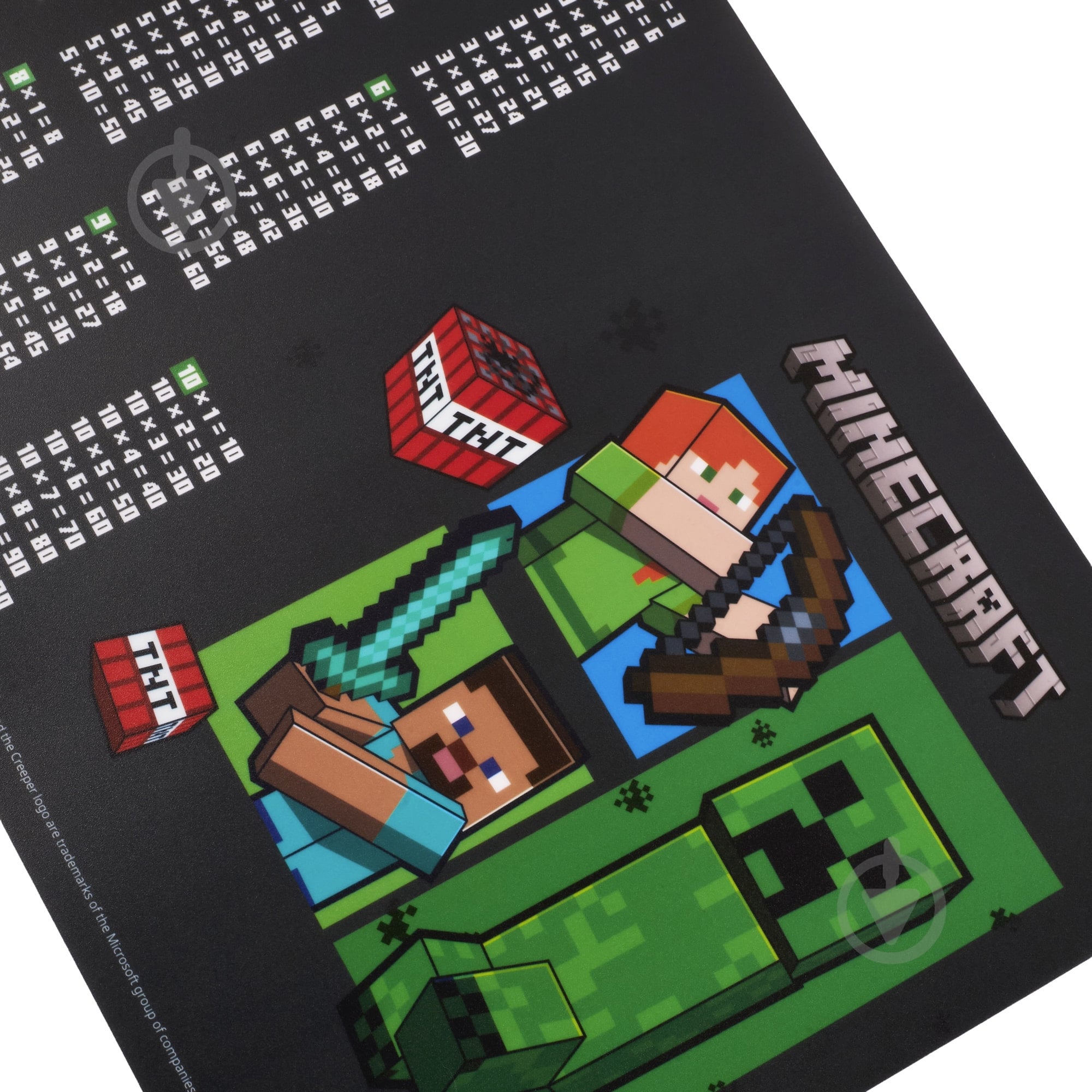 Подкладка настольная Minecraft TNT 492362 YES - фото 2 Подкладка настольная Minecraft TNT 492362 YES - фото 2