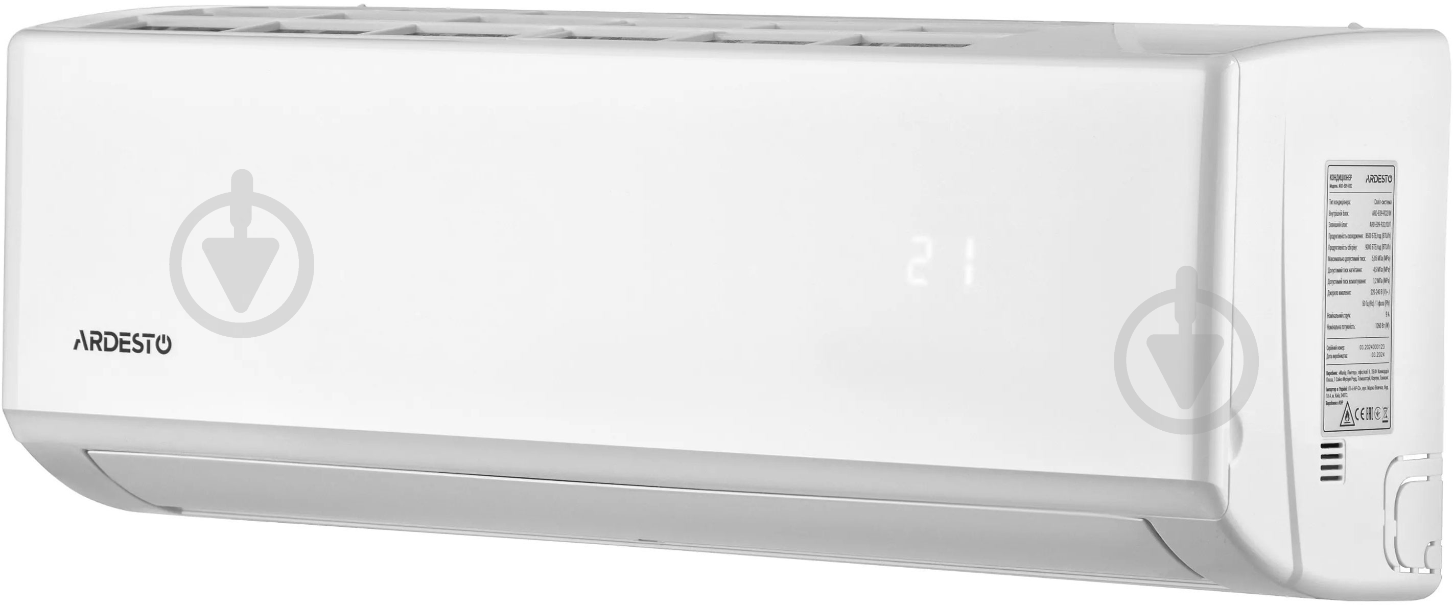 Кондиціонер Ardesto ARD-ACS24-IP 24000 BTU - фото 4