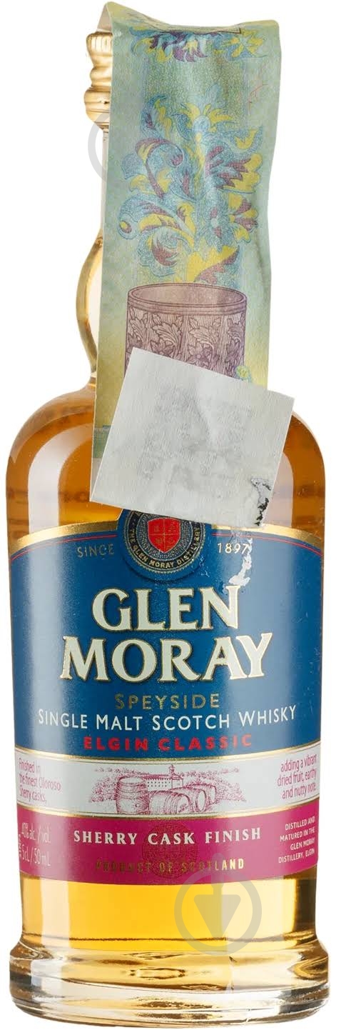 Виски Glen Moray Sherry 0,5 л - фото 1