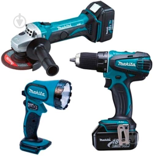 Набор электроинструментов Makita DK1882 - фото 2 Набор электроинструментов Makita DK1882 - фото 2