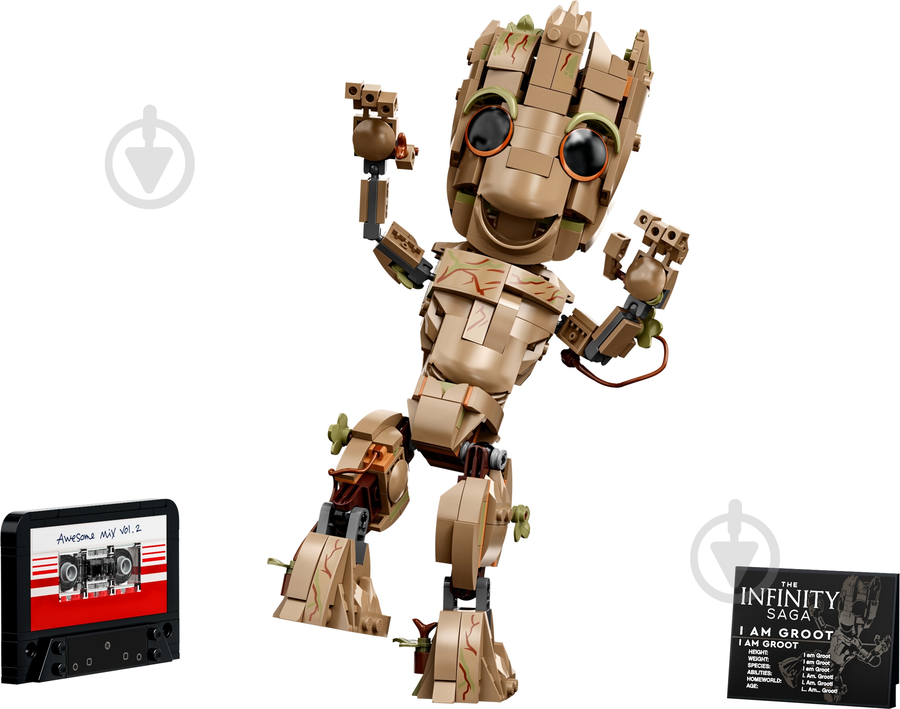 Конструктор LEGO Super Heroes Marvel Я есть Грут 76217 - фото 3 Конструктор LEGO Super Heroes Marvel Я есть Грут 76217 - фото 3