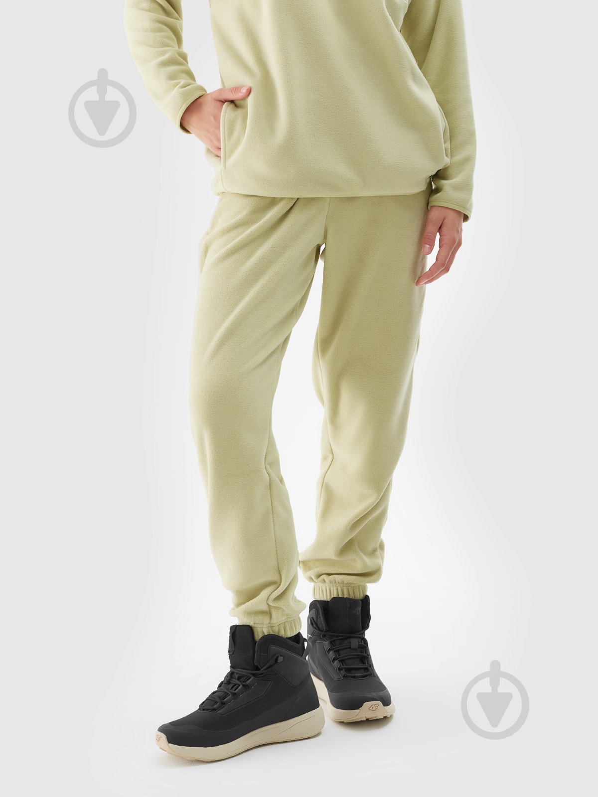 Брюки 4F TROUSERS CAS F0818 4FWAW24TTROF0818-44S р. L зеленый - фото 2