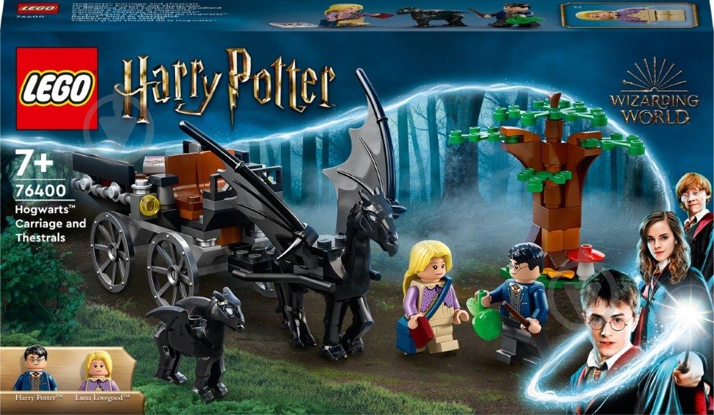 Конструктор LEGO Harry Potter Карета та Тестрали 76400 - фото 1 Конструктор LEGO Harry Potter Карета та Тестрали 76400 - фото 1