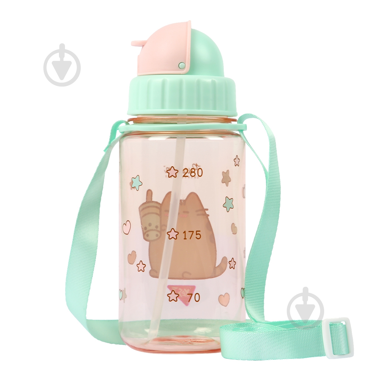 Бутылка для воды YES Pusheen 360 мл - фото 2 Бутылка для воды YES Pusheen 360 мл - фото 2