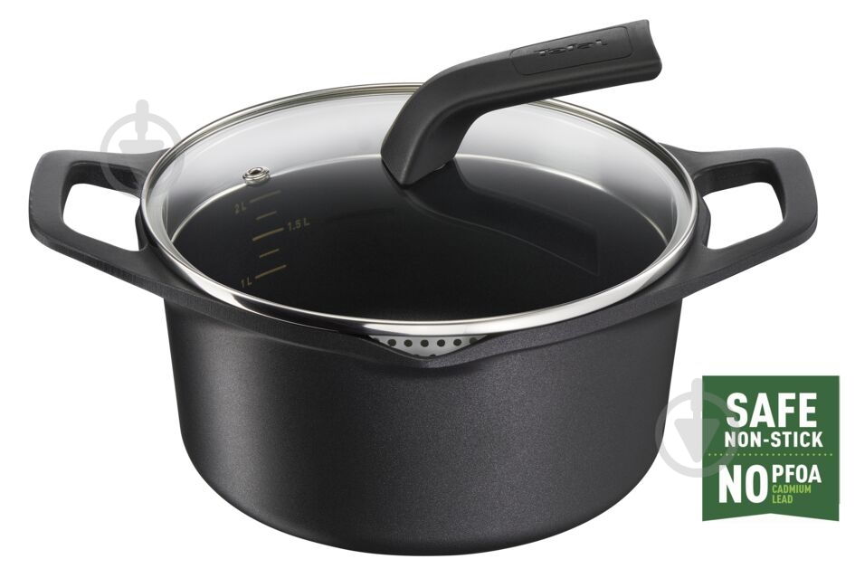 Каструля з кришкою Tefal Robusto 20 cм (2,8 л) E2494444 - фото 2