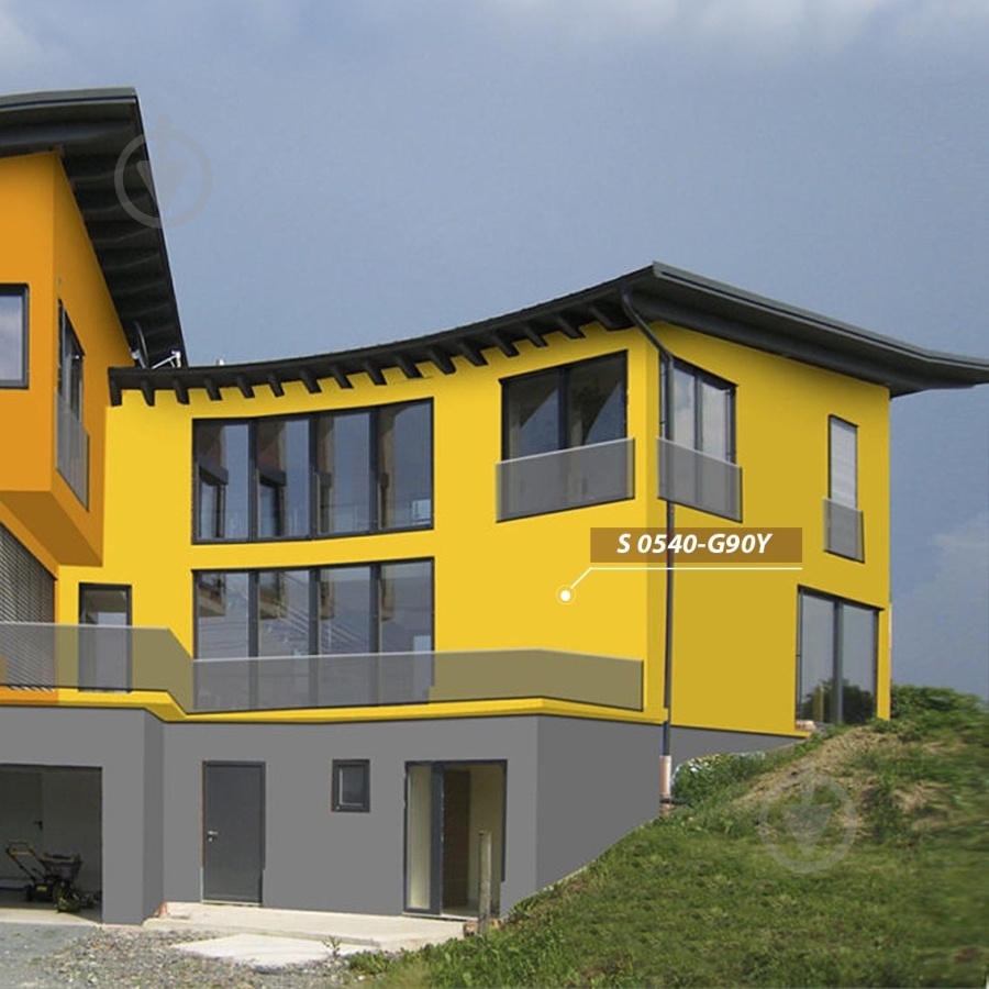 Краска cиликономодифицированная Feidal HIT Fassadenfarbe spezial мат белый 5 л - фото 13