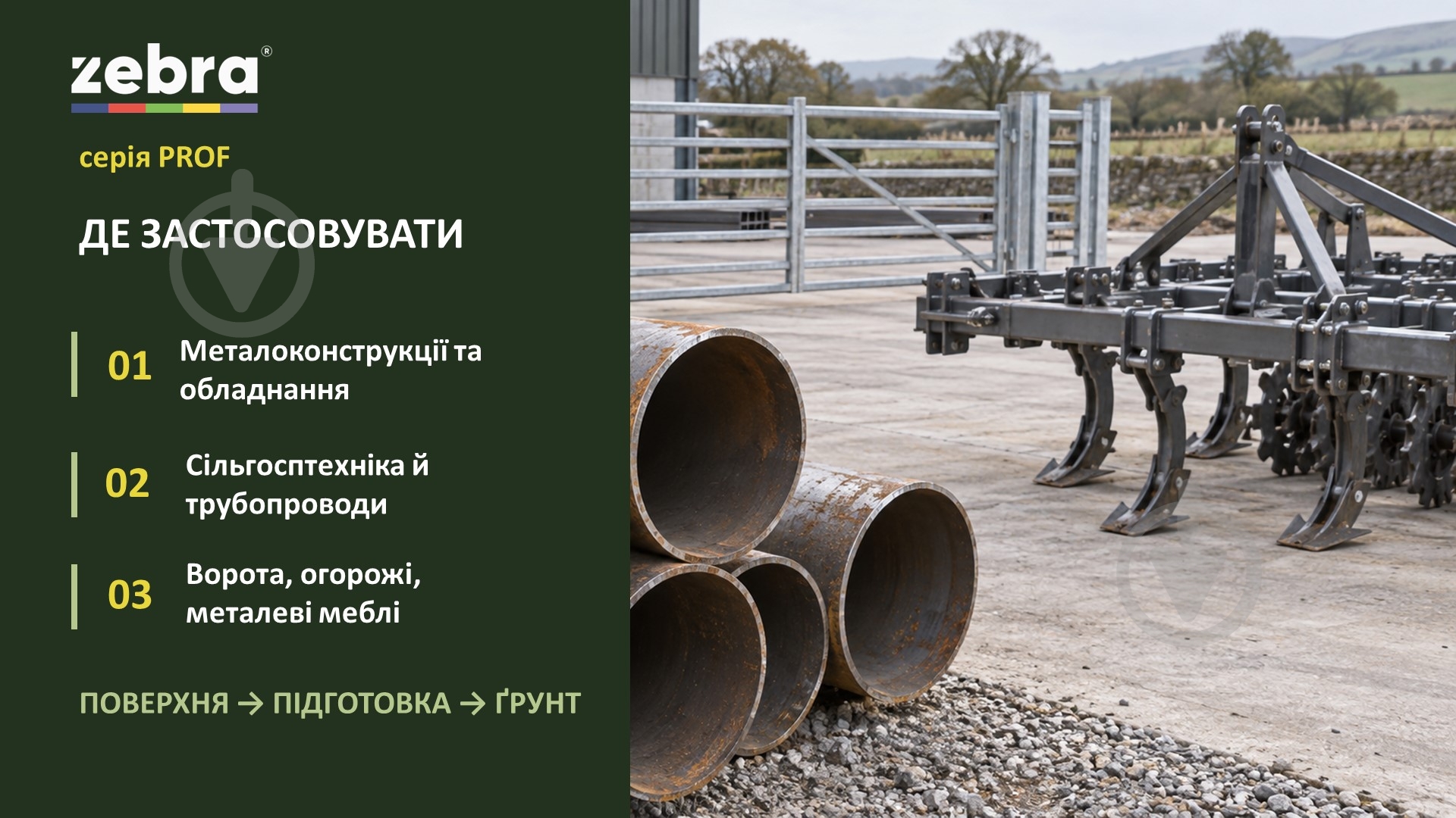 Грунт-антикор ZEBRA Prof 017P Серый мат 2,5 кг - фото 6