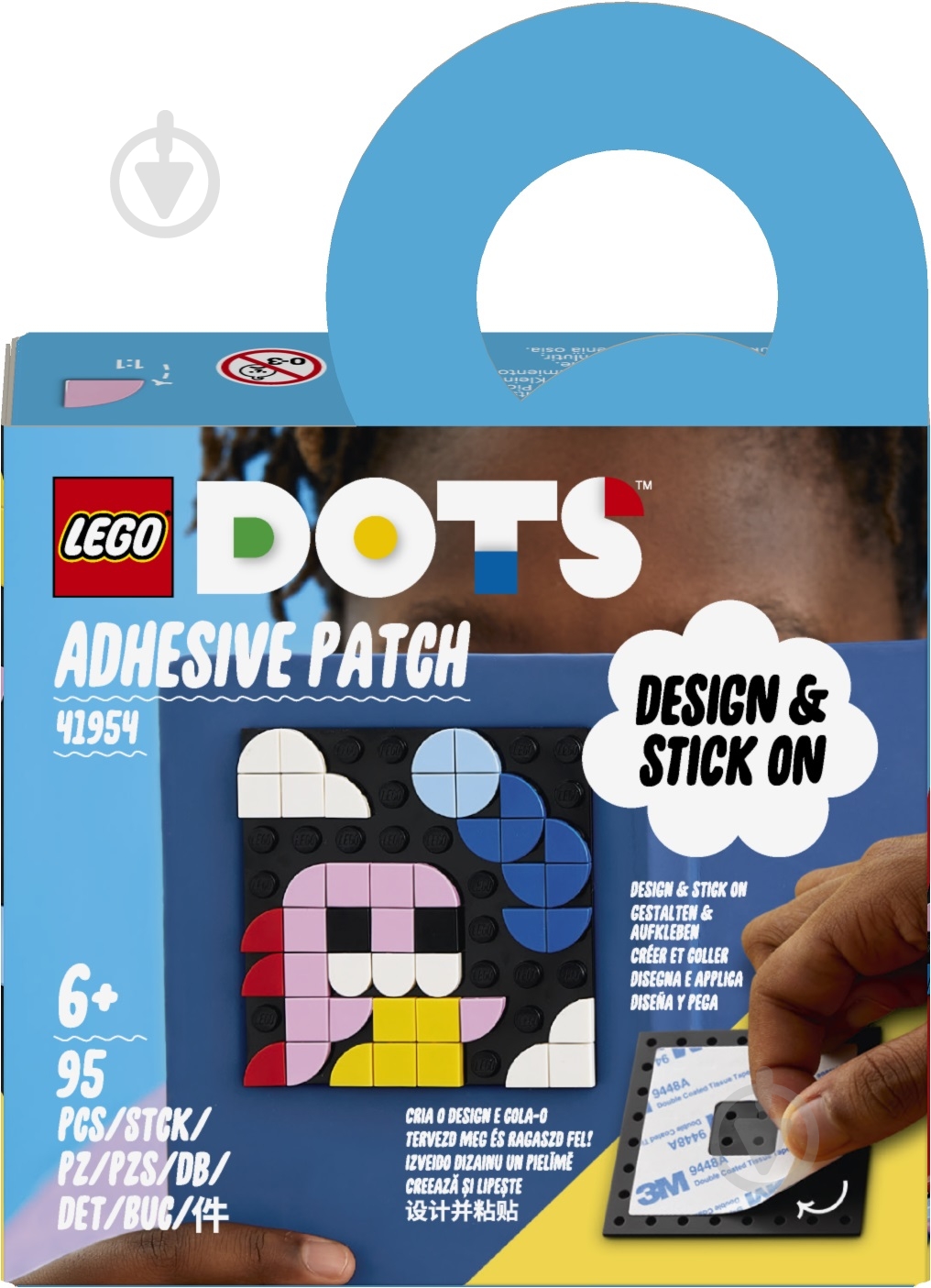 Конструктор LEGO DOTS Пластина-наклейка с тайлами 41954 - фото 1
