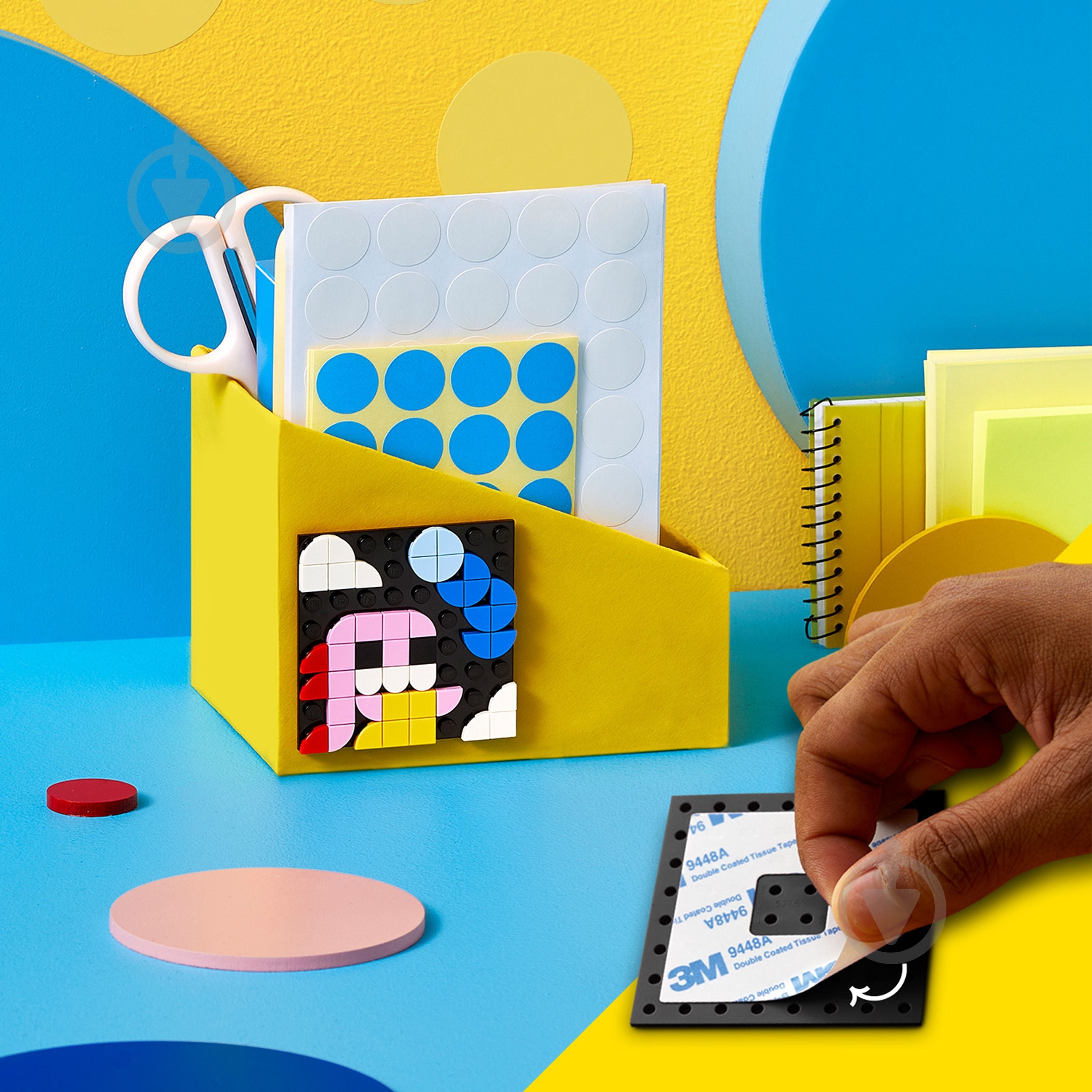 Конструктор LEGO DOTS Пластина-наклейка с тайлами 41954 - фото 9