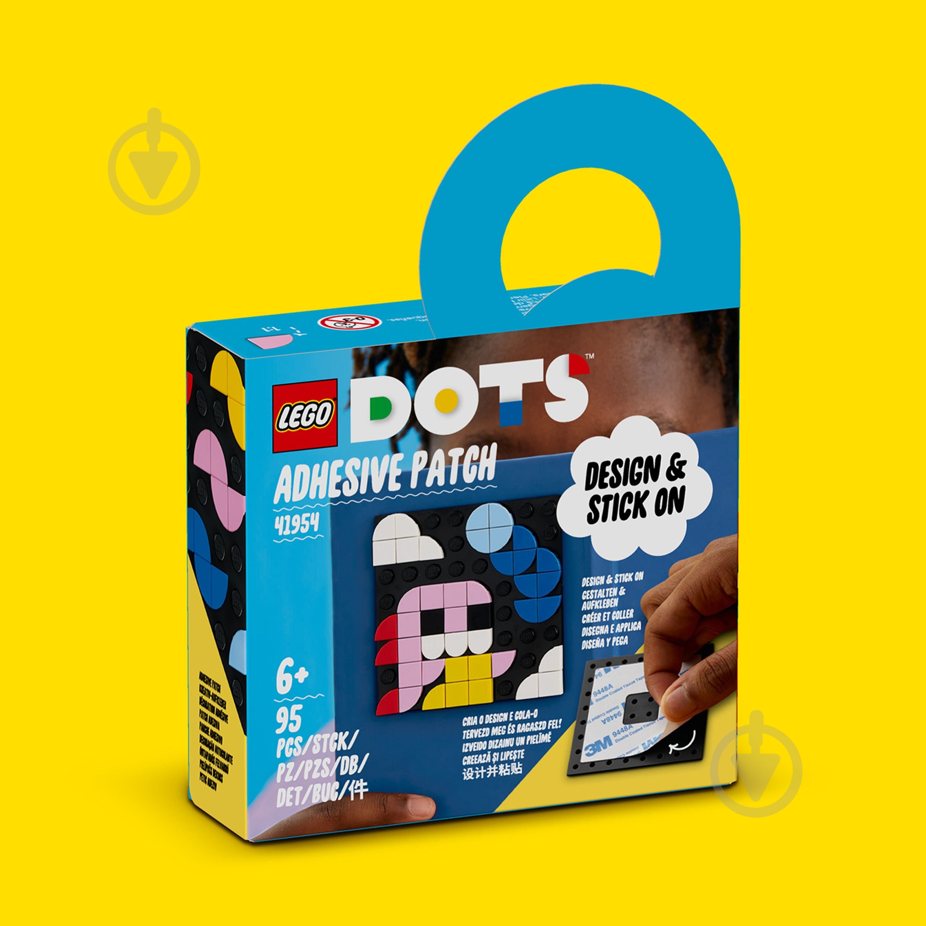 Конструктор LEGO DOTS Пластина-наклейка с тайлами 41954 - фото 7