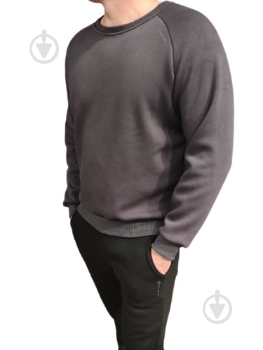 Свитшот LOGOS-Tac реглан теплый 04-06-00-0042 р.4XL графит - фото 2 Свитшот LOGOS-Tac реглан теплый 04-06-00-0042 р.4XL графит - фото 2