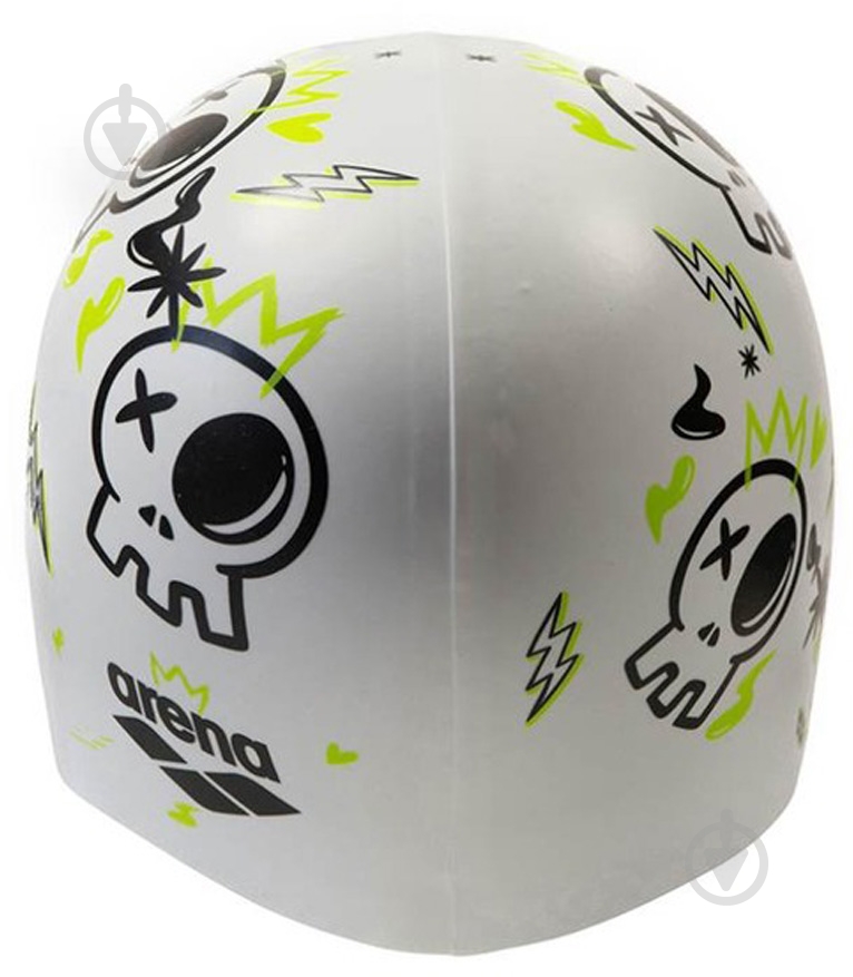 Шапочка для плавання Arena PRINT JR 94171-244 one size білий - фото 5