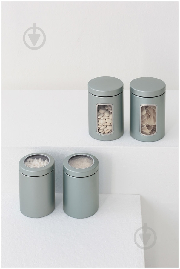Банка Brabantia Canisters 1,4 л зеленая - фото 2