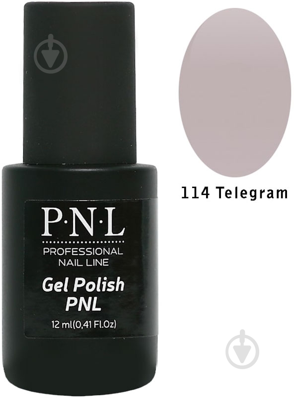 Гель-лак для ногтей P.N.L №114 Telegram 12 мл - фото 1