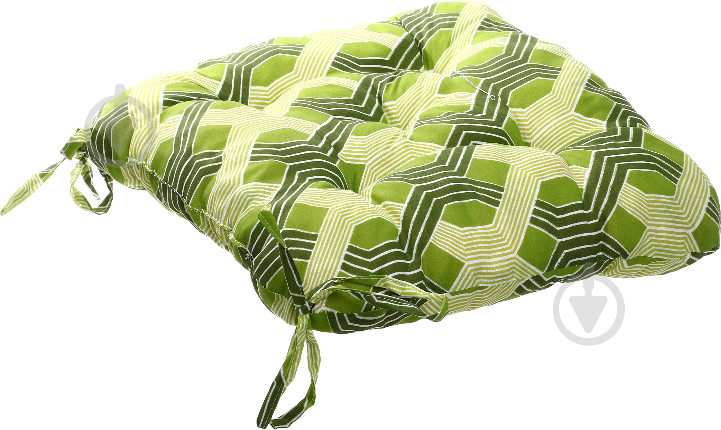 Подушка на стілець Indigo Classic light стьобана 38x38x5 см - фото 2