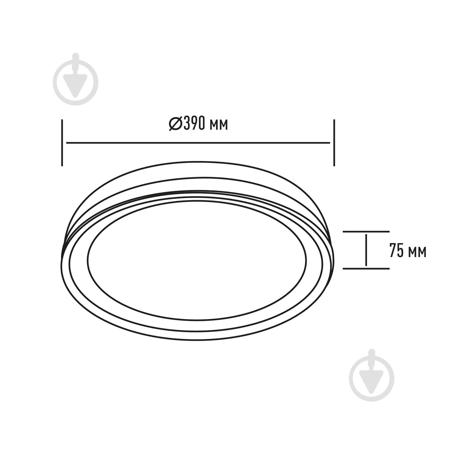 Світильник настінно-стельовий Maxus 50 Вт білий матовий 3000/4100/6000К К 1-MFCL-50R-Line - фото 4 Світильник настінно-стельовий Maxus 50 Вт білий матовий 3000/4100/6000К К 1-MFCL-50R-Line - фото 4