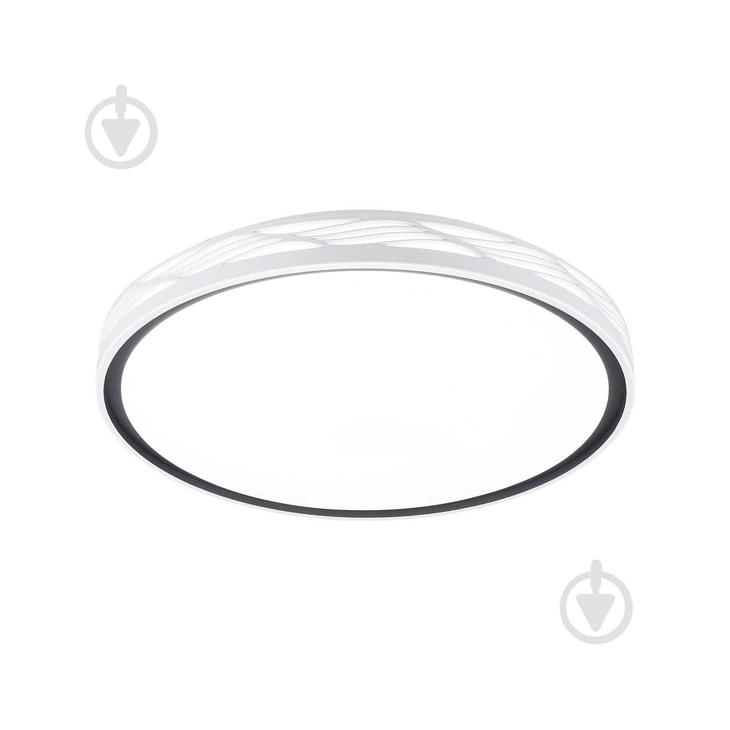 Світильник настінно-стельовий Maxus 75 Вт білий матовий 3000/4100/6000 К 1-MFCL-75R-Art - фото 2