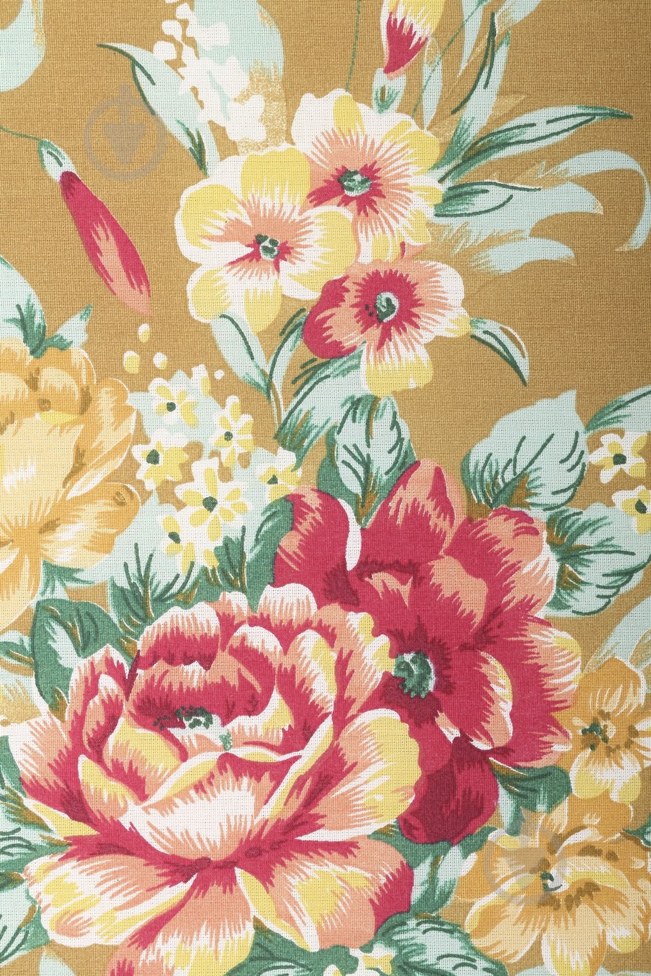 Подушка на табурет Simple flowers 35x35x2 см - фото 3