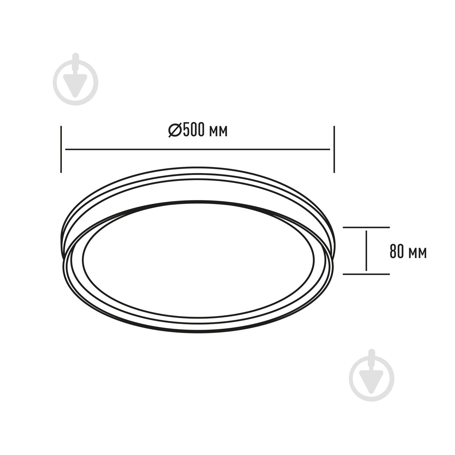 Світильник настінно-стельовий Maxus 75 Вт білий матовий 3000/4100/6000 К 1-MFCL-75R-Line - фото 4 Світильник настінно-стельовий Maxus 75 Вт білий матовий 3000/4100/6000 К 1-MFCL-75R-Line - фото 4